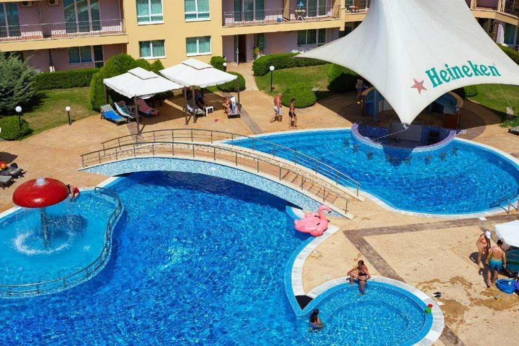 סאני ביץ' Pollo Resort, Summer Wind Apartaments מראה חיצוני תמונה